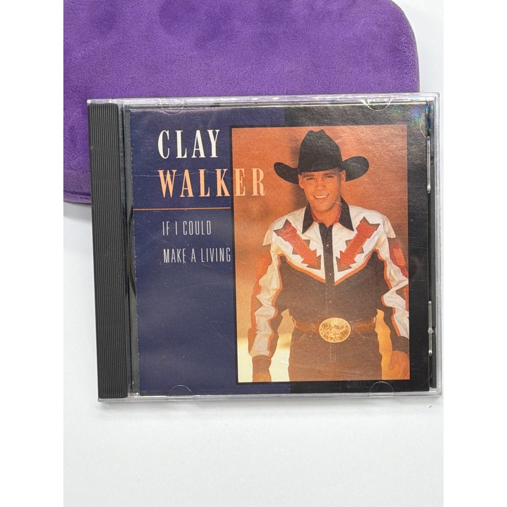 Clay Walker If I Could Make a Living CD 1994 Giant Records Country Music D106165